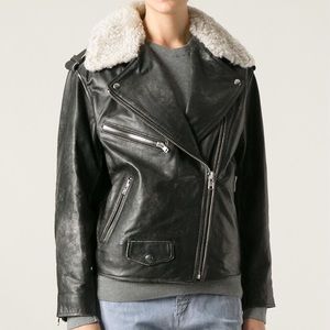Isabel Marant Benny leather jacket size FR 38